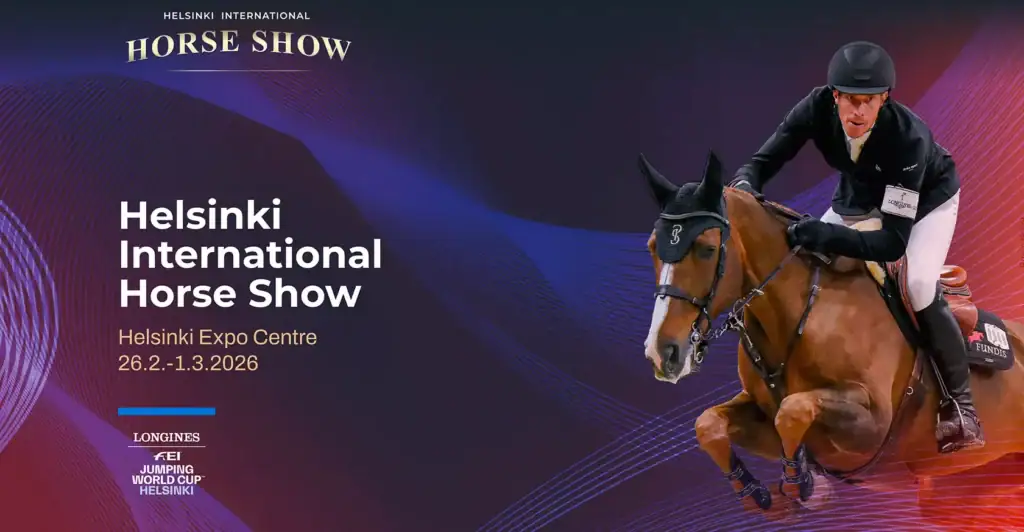 Official banner of Helsinki Horse Show World Cup
